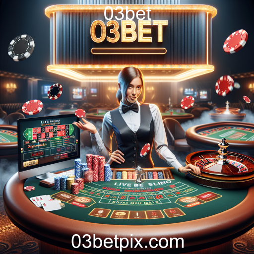Experimente a Emoção do Cassino Ao Vivo no 03bet
